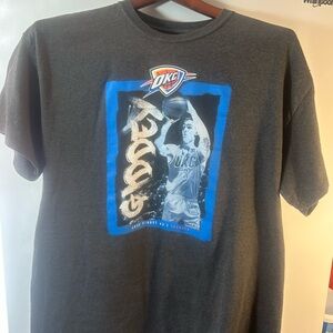 NBA OKC Thunder Graphic Gray T-Shirt